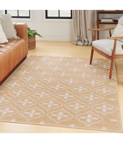 Nourison Home Nourison Essentials Beige Ivory NRE04 4 ft. X 6 ft. Rectangle Rug