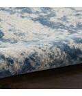 Rustic Textures Area Rug Nourison Rustic Textures Area Rug RUS16 Grey/Blue 7'10" Round