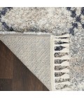Nourison Scandinavian Shag Silver Grey SCN01 7 ft. 10 in. X 10 ft. 6 in. Rect. Rug