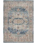 Nourison Quarry Ivory Blue QUA11 5 ft. X 7 ft. Rect. Rug