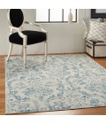 Nourison Jubilant Area Rug JUB09-Ivory/Blue