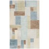 Nourison Astra Machine Washable Blue Green Multi ASW09 4 ft. X 6 ft. Rectangle Rug
