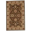 Nourison Home Living Treasures LI04 Brown 3 ft. 6 in. X 5 ft. 6 in. Area Rug