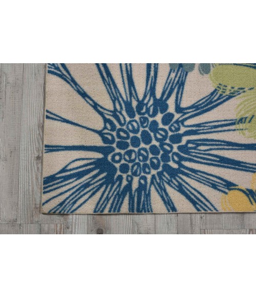 Nourison HOME & GARDEN Area Rug Nourison Home & Garden Area Rug RS022-Blue