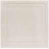 Nourison Home Nourison Essentials NRE02 Ivory Gold 5 ft. Square Area Rug