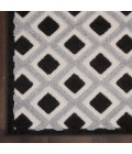 Nourison Aloha Indoor/Outdoor Area Rug ALH26-Black White