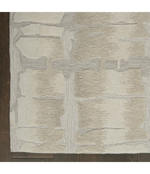 Nourison Symmetry Area Rug SMM04-Ivory/Beige