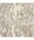 Nourison SAHARA Area Rug kathy ireland Home Sahara Area Rug KI392-Ivory/Silver