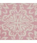 Nourison Jubilant Round Area Rug JUB06-Ivory/Pink