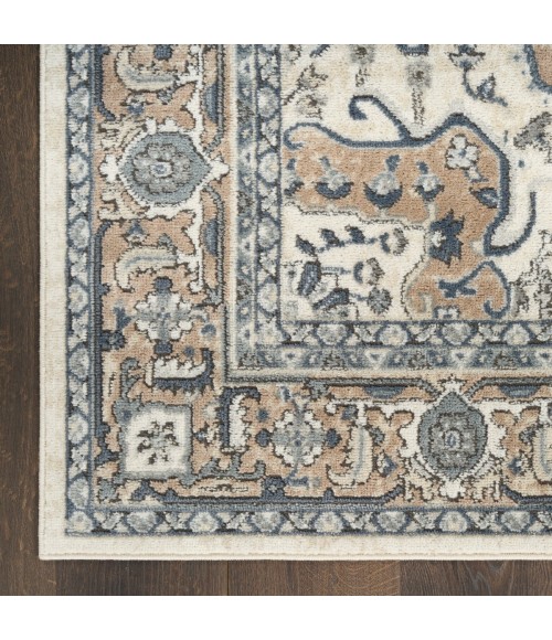 Nourison Quarry Ivory Taupe QUA18 8 ft. Rect. Rug