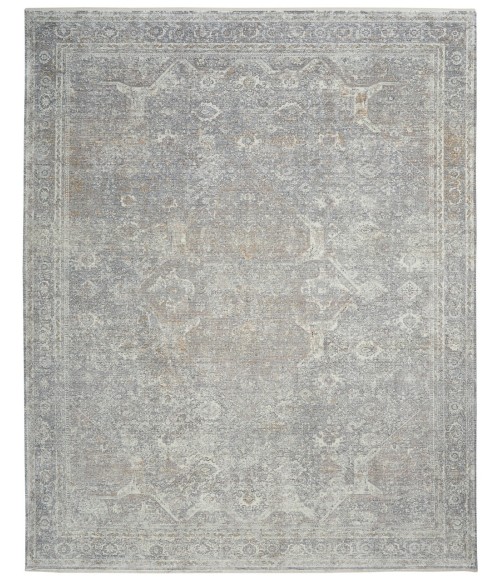 Nourison STARRY NIGHTS Area Rug Nourison Starry Nights Area Rug STN03-Silver/Cream