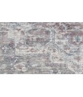 Nicole Curtis Machine Washable Series 1 Ivory Grey SR101 5 ft. 3 in. Round Rug