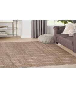 Nourison Serenity Home Mocha Ivory SRH05 3 ft. 11 in. X 5 ft. 11 in. Rectangle Rug
