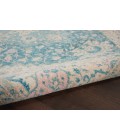 Nourison Tranquil Area Rug TRA07-Ivory/Turquoise