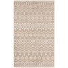 Nourison Astra Machine Washable Taupe ASW10 2 ft. 2 in. X 8 ft. Rectangle Rug