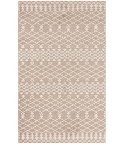 Nourison Astra Machine Washable Taupe ASW10 2 ft. 2 in. X 8 ft. Rectangle Rug