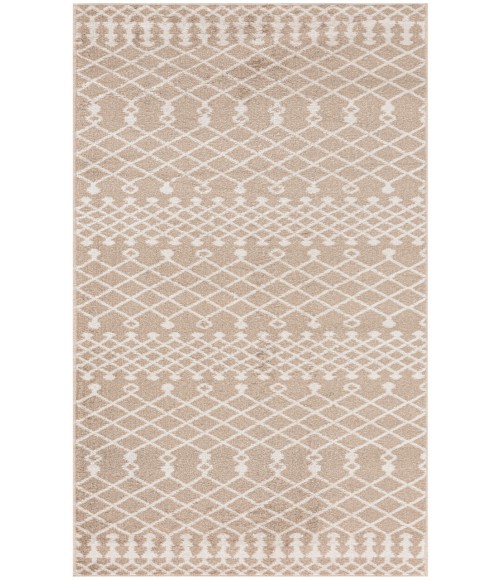 Nourison Astra Machine Washable Taupe ASW10 2 ft. 2 in. X 8 ft. Rectangle Rug