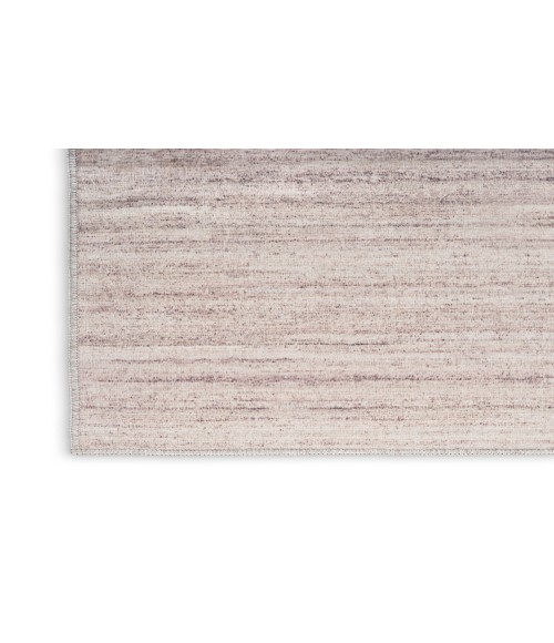 Nourison Washable Essentials Ivory Mocha WAE01 7 ft. 10 in. X 9 ft. 10 in. Rectangle Rug