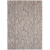 Nourison Grafix - Grf15 Grey Area Rug 7 ft. X 10 ft. Rectangle