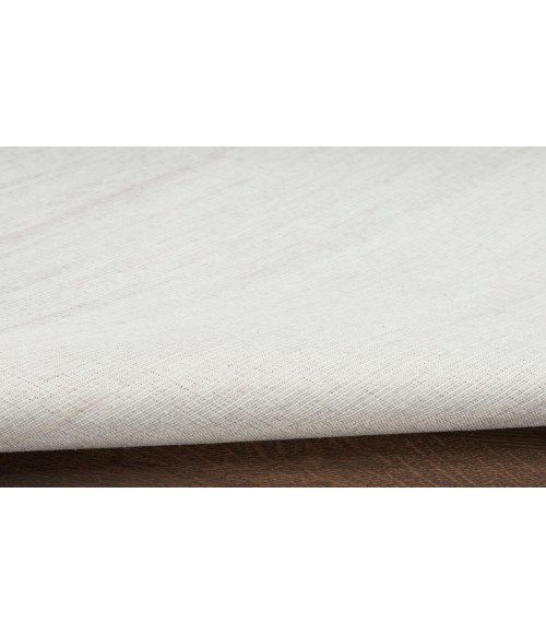 Nourison Washable Essentials Ivory Grey WAE01 7 ft. 10 in. X 9 ft. 10 in. Rectangle Rug