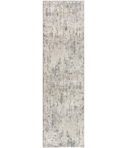 Nourison Quarry 2ft. 2in. x 6ft. Ivory Blue Grey Modern Indoor Rug