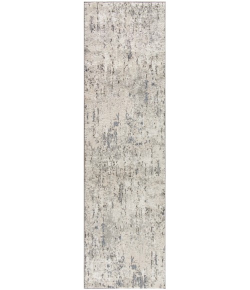 Nourison Quarry Ivory Blue Grey QUA01 6 ft. Rect. Rug