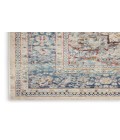 Nourison Vintage Kashan Ivory Blue VKA07 2 ft. X 4 ft. Rectangle Rug