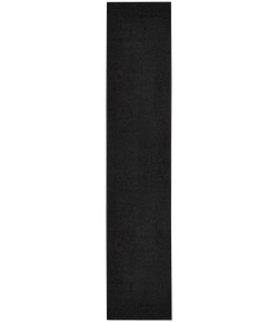 Nourison Essentials - Nre01 Black Area Rug 2 ft. 2 in. X 20 ft. Runner