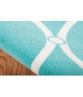 Nourison Home & Garden Area Rug RS089 Aqua 10' x 13'