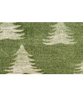 Nourison Accent Decor/Xmas Olive 173JP 2 ft. X 4 ft. 2 in. Rectangle Rug