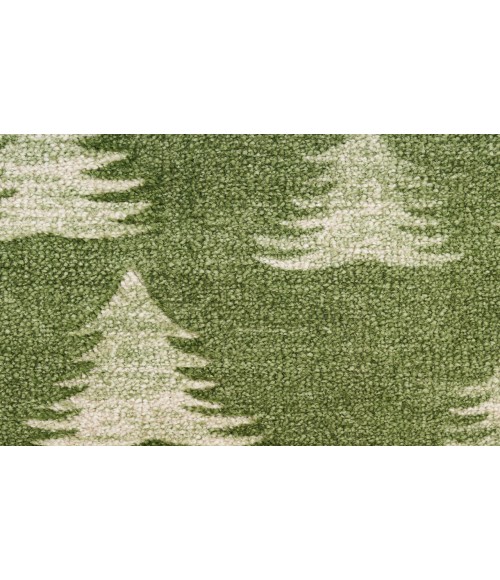 Nourison Accent Decor/Xmas Olive 173JP 2 ft. X 4 ft. 2 in. Rectangle Rug