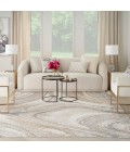 Inspire Me! Home Décor Brushstrokes Area Rug Inspire Me! Home Décor Brushstrokes Area Rug BSK03 Cream Grey