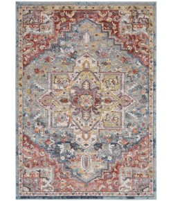 Nourison Soraya - Sor04 Blue Multicolor Area Rug 3 ft. 11 X 5 ft. 11 Rectangle