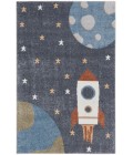 Nourison Astra Machine Washable Area Rug Nourison Astra Machine Washable Area Rug ASW06 Sky Blue