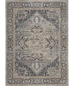 Nourison Ki38 Moroccan Celebr - Ki381 Navy Area Rug 9 ft. 3 X 12 ft. 9 Rectangle