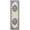 Nourison Grafix - Grf14 White Area Rug 2 ft. 3 X 7 ft. 6 Rectangle