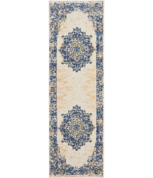 Nourison Grafix Runner Area Rug GRF14-White