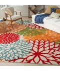 Aloha Area Rug Nourison Aloha Area Rug ALH05 Green 10' x 14'
