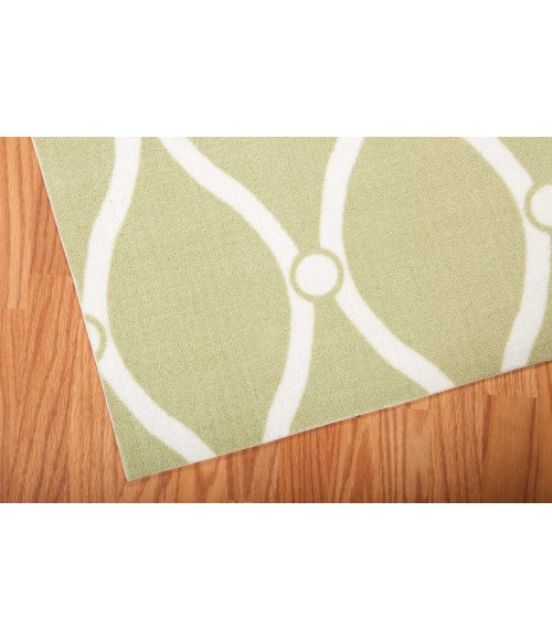 Nourison Home & Garden Area Rug RS089 Green 10' x 13'