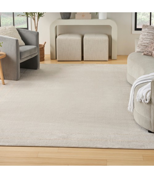 Nourison Home Nourison Essentials Ivory Gold NRE02 9 ft. X 12 ft. Rectangle Rug