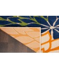 Nourison Aloha Multicolor ALH05 3 ft. 6 in. X 5 ft. 6 in. Rectangle Rug