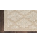 Nourison Easy Care Cream NES01 5 ft. X 7 ft. Rectangle Rug