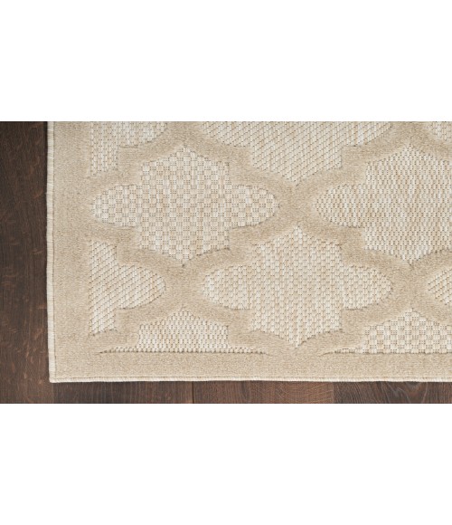 Nourison Easy Care Cream NES01 5 ft. X 7 ft. Rectangle Rug