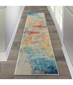 Nourison Celestial - Ces02 Sealife Area Rug 2 ft. 2 X 7 ft. 6 Rectangle