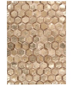 Nourison Ma01 Amini City Chic - Ma100 Amber Gold Area Rug 5 ft. 3 X 7 ft. 5 Rectangle