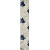 Nourison Aloha - Alh05 Ivory Navy Area Rug 2 ft. 3 X 10 ft. Rectangle