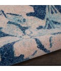 Nourison Tranquil Area Rug TRA08-Navy/Pink