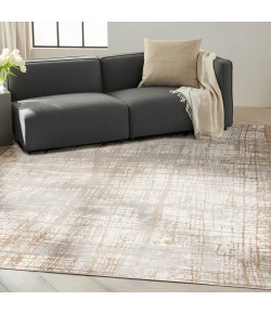 Calvin Klein Ck950 Rush - Ck950 Ivory Taupe Area Rug 7 ft. X 10 ft. Rectangle
