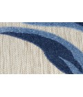 Nourison Aloha Blue Grey ALH33 2 ft. 3 in. X 12 ft. Rectangle Rug