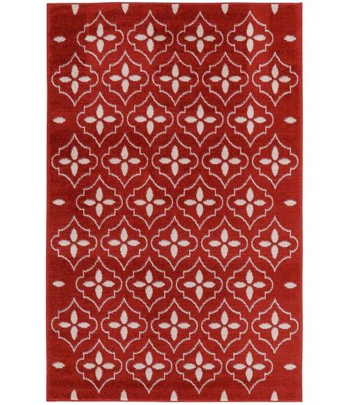 Nourison Home Nourison Essentials Brick Ivory NRE04 4 ft. X 6 ft. Rectangle Rug